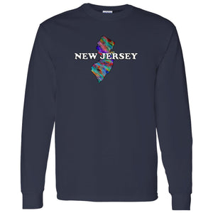 New Jersey Long Sleeve State T-Shirt