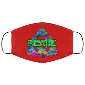 Peace 2 Layer Protective Face Mask