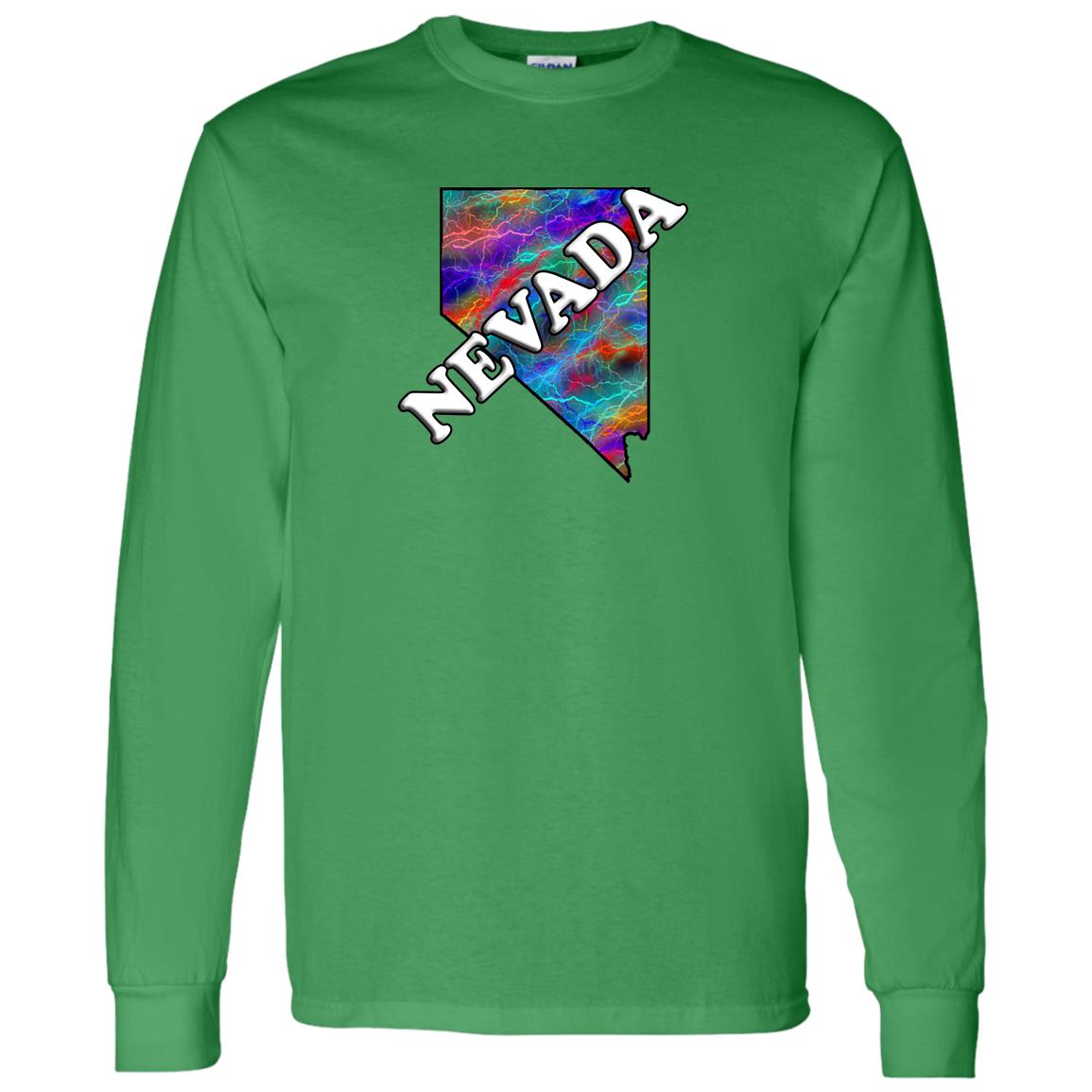 Nevada Long Sleeve State T-Shirt