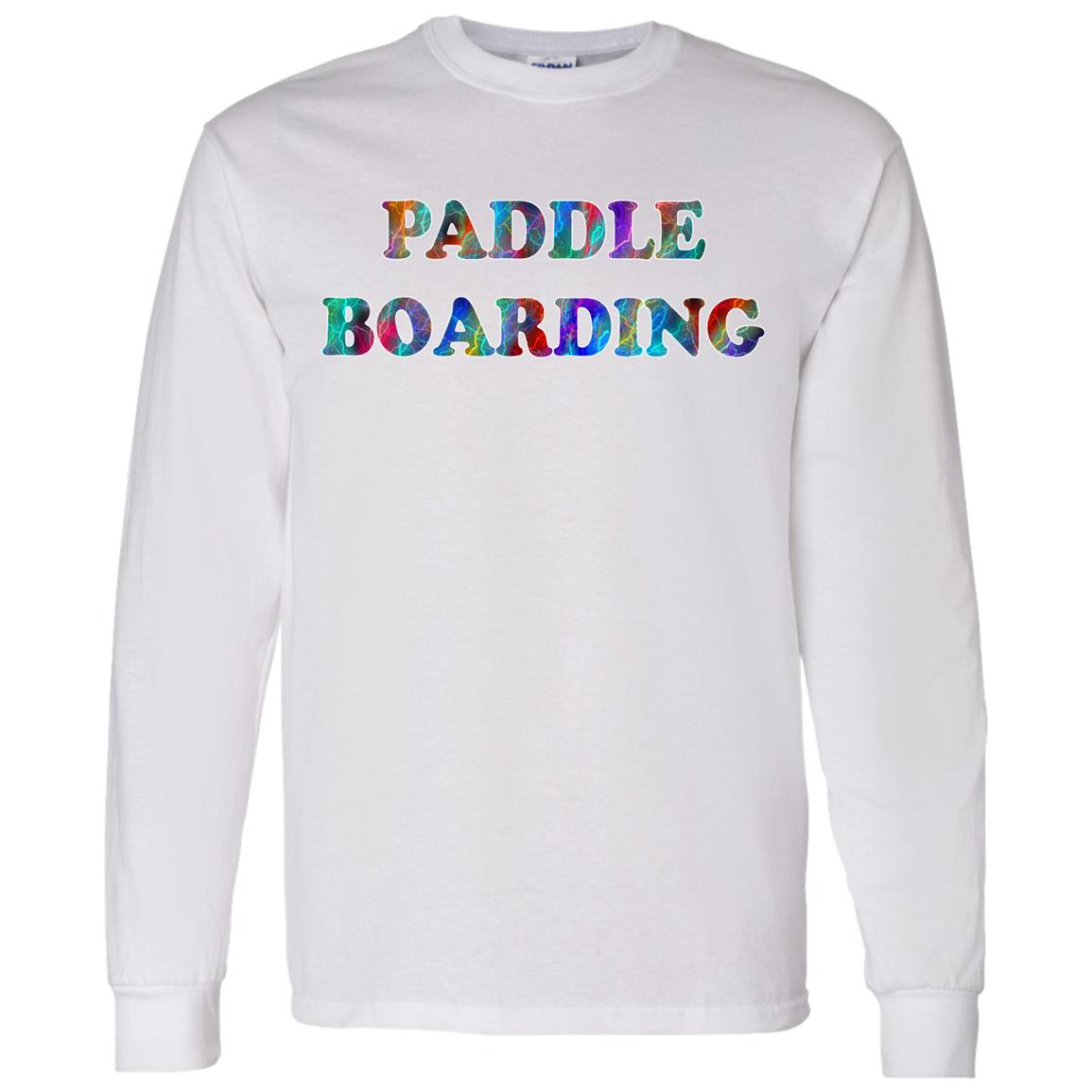 Paddle Boarding Long Sleeve Sport T_Shirt