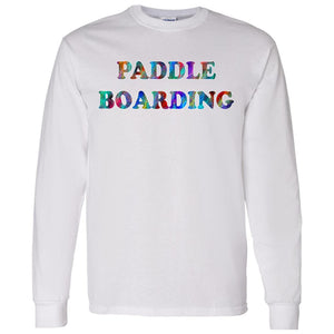Paddle Boarding Long Sleeve Sport T_Shirt