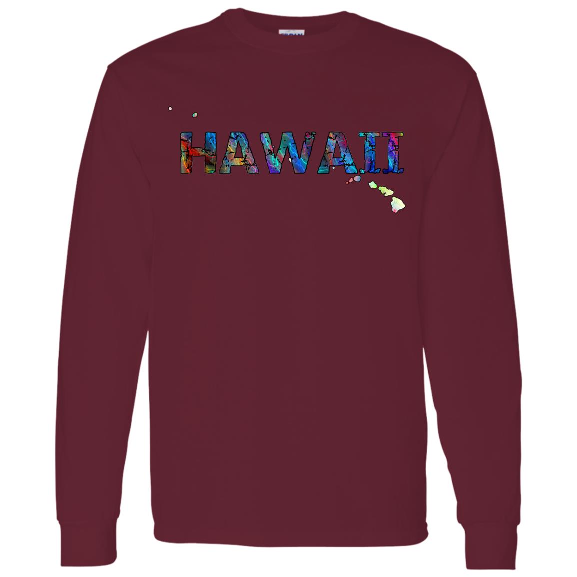 Hawaii Long Sleeve State T-Shirt