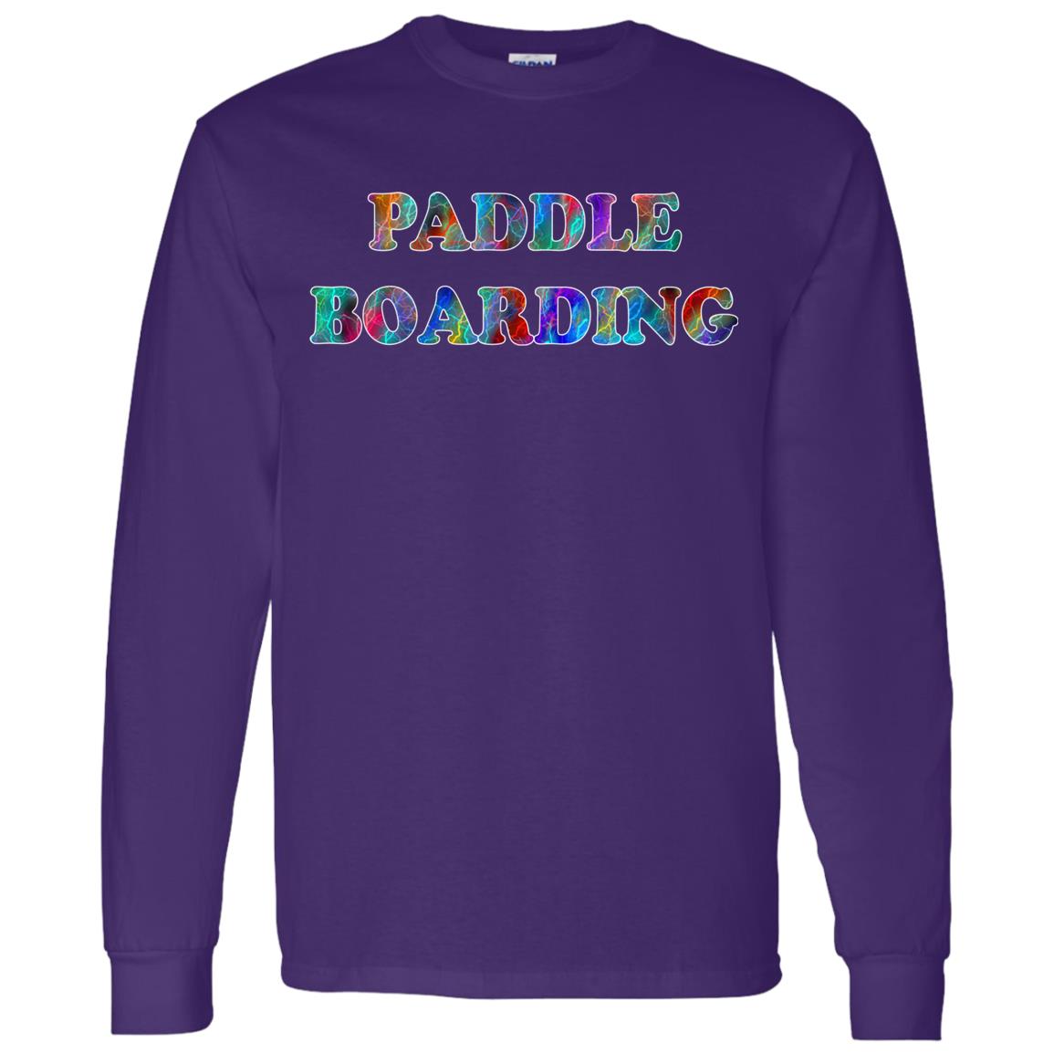 Paddle Boarding Long Sleeve Sport T_Shirt