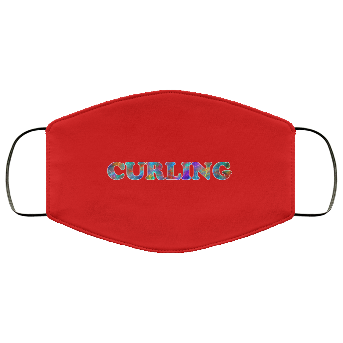 Curling 2 Layer Protective Mask
