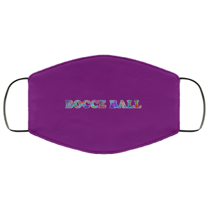 Bocce Ball 2 Layer Protective Mask