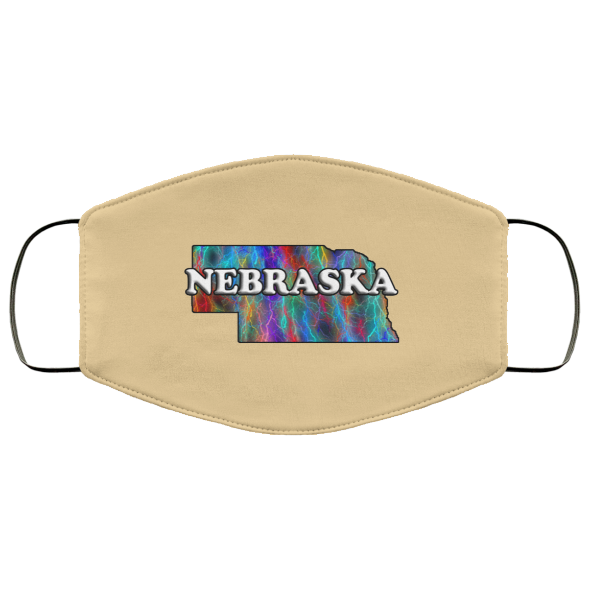 Nebraska  2 Layer Protective Face Mask