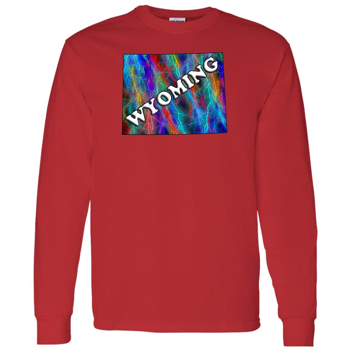 Wyoming Long Sleeve State T-Shirt
