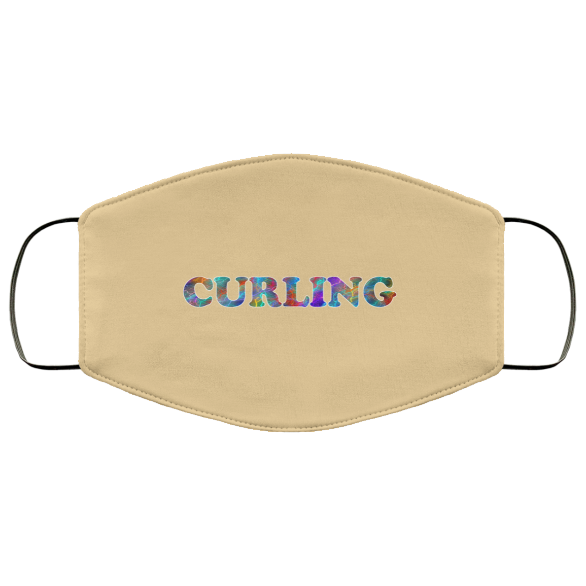 Curling 2 Layer Protective Mask