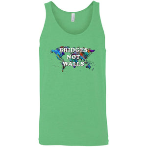 Bridges Not Walls Sleeveless Unisex Tee