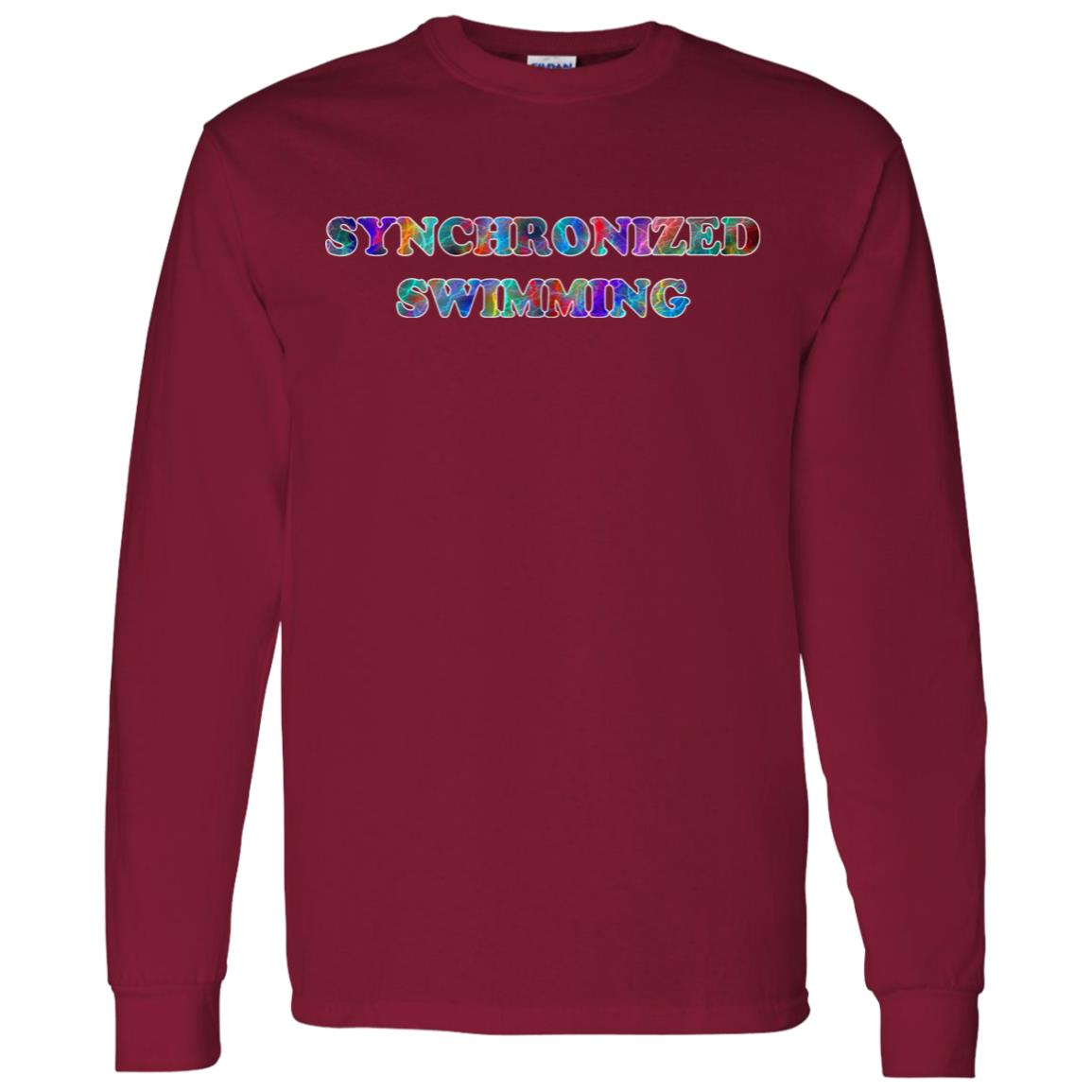 Synchronized Swimming Long Sleeve Sport T-Shirt