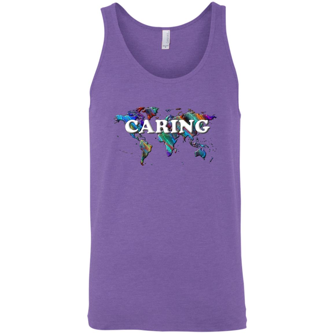 Caring Sleeveless Unisex Tee