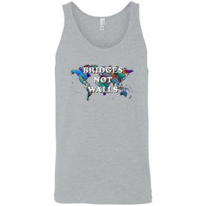 Bridges Not Walls Sleeveless Unisex Tee