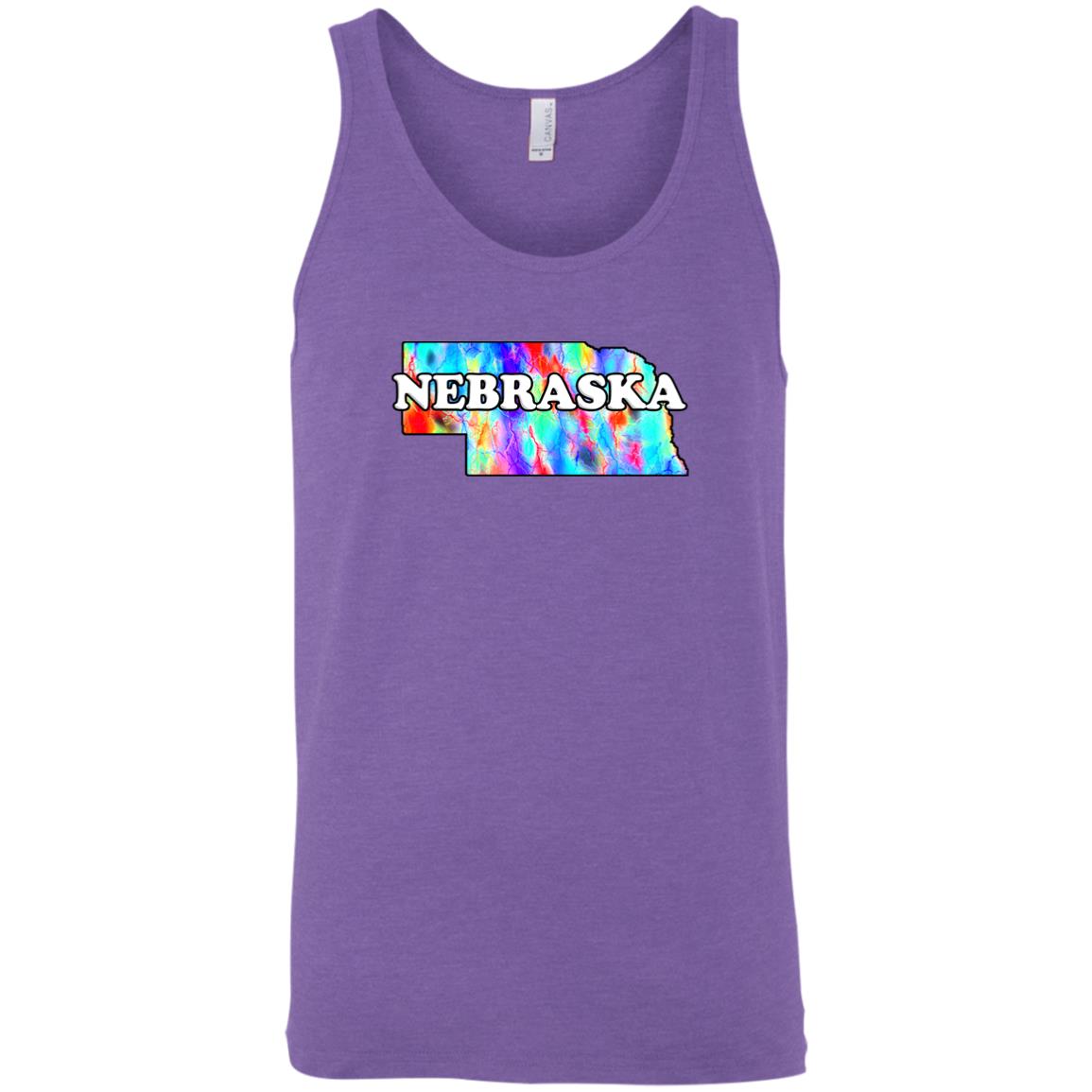 Nebraska Sleeveless Unisex Tee