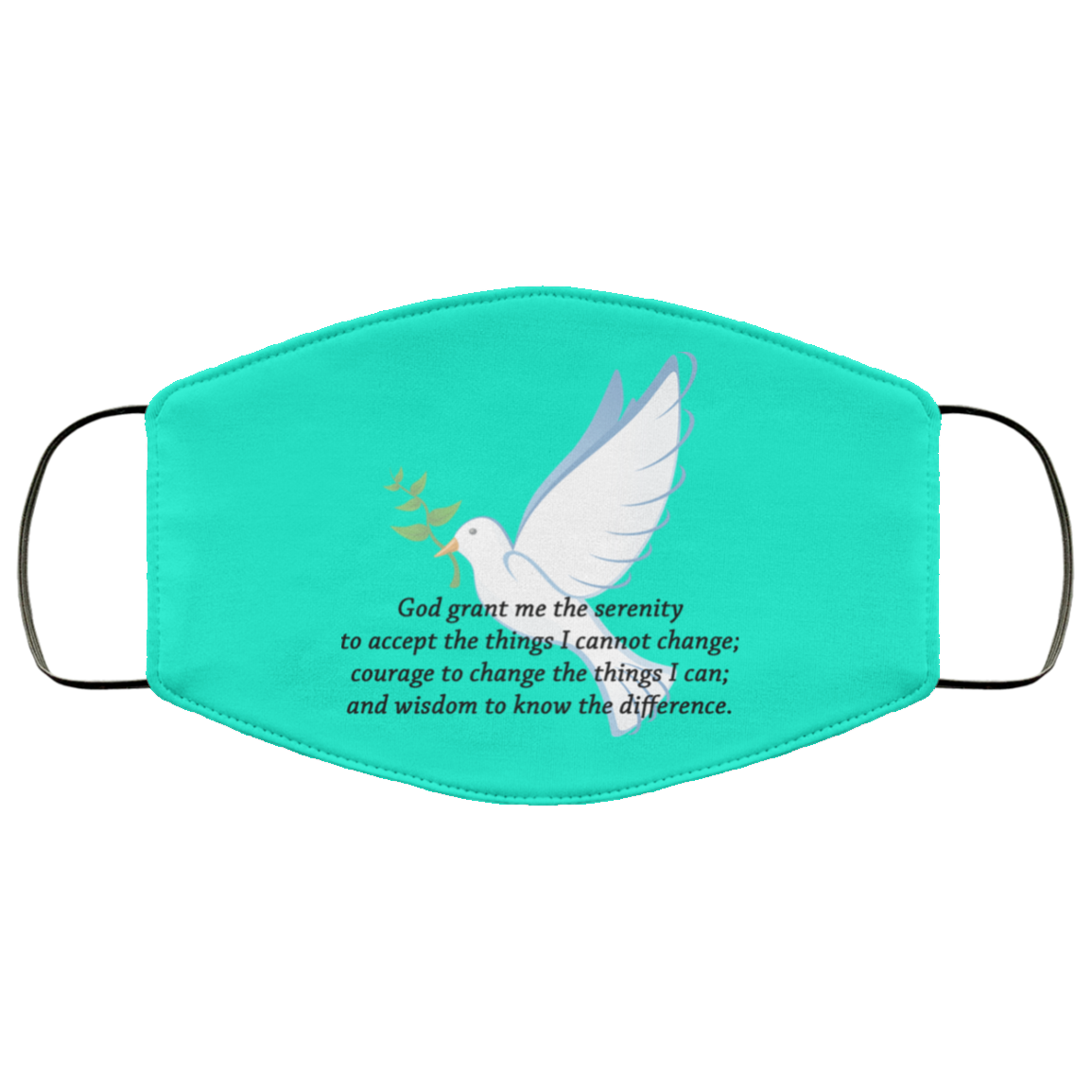 Serenity 2 Layer Protective Face Mask