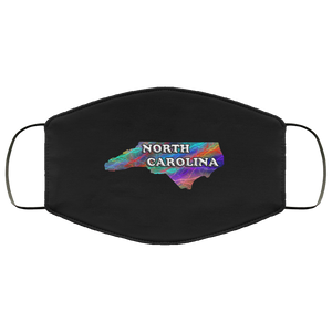North Carolina 2 Layer Protective Face Mask