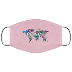 Peace 2 Layer Protective Face Mask
