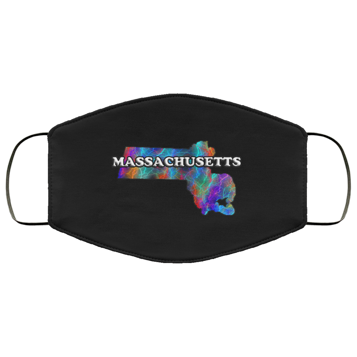 Massachusetts 2 Layer Protective Face Mask
