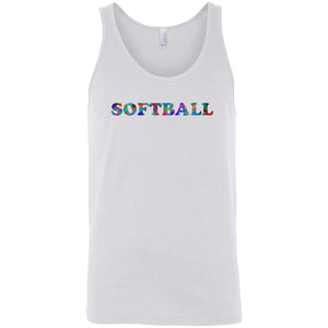 Softball Sleeveless Unisex Tee