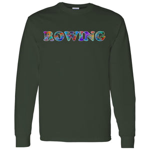 Rowing Long Sleeve Sport T-Shirt