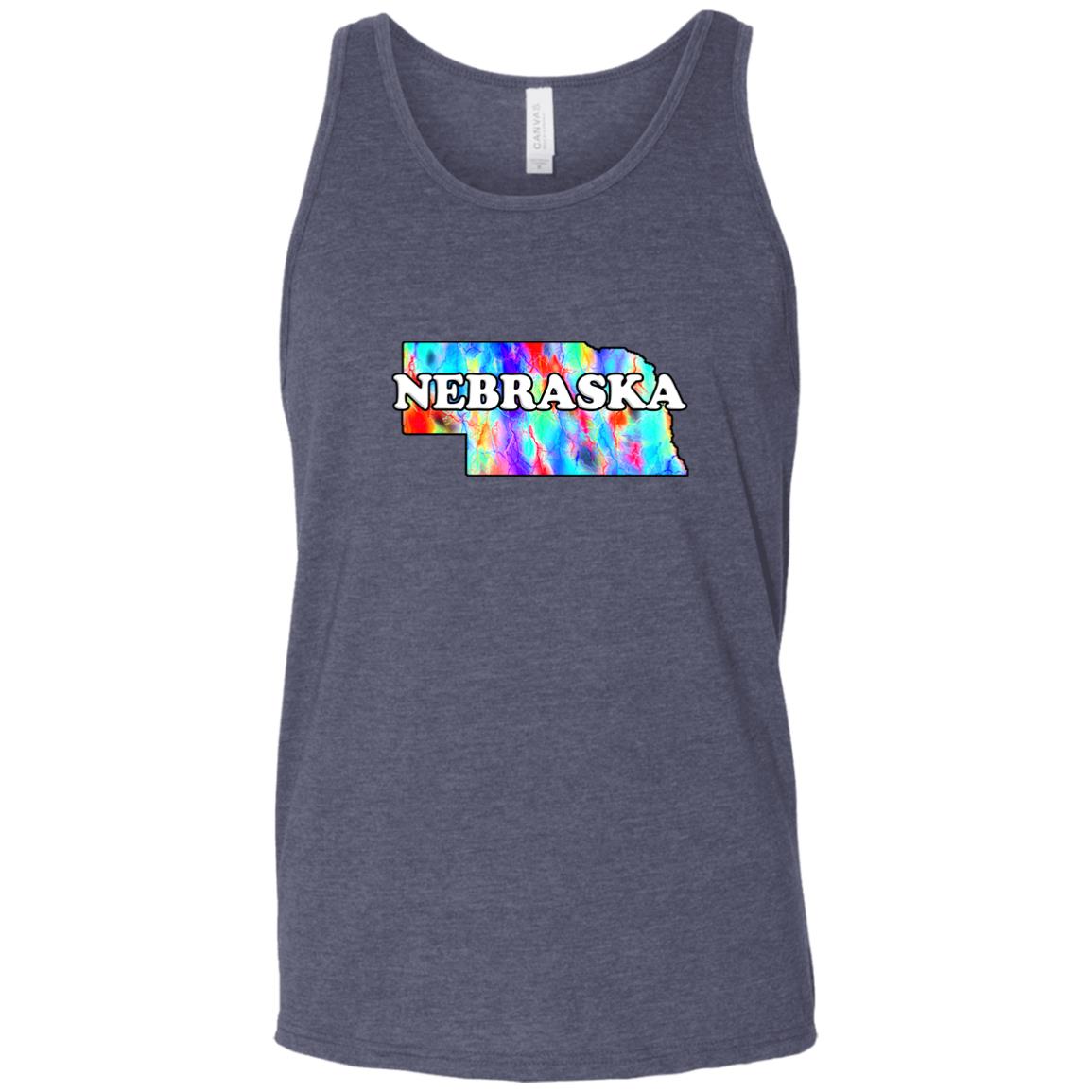 Nebraska Sleeveless Unisex Tee