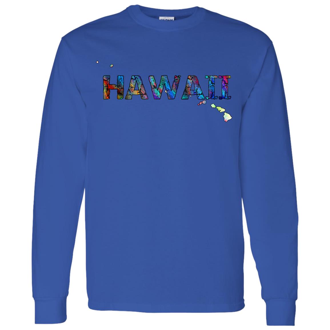 Hawaii Long Sleeve State T-Shirt