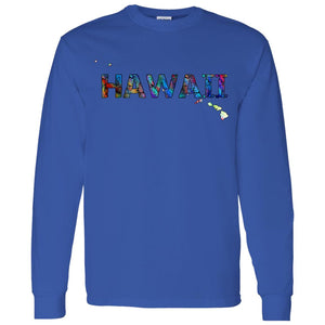 Hawaii Long Sleeve State T-Shirt