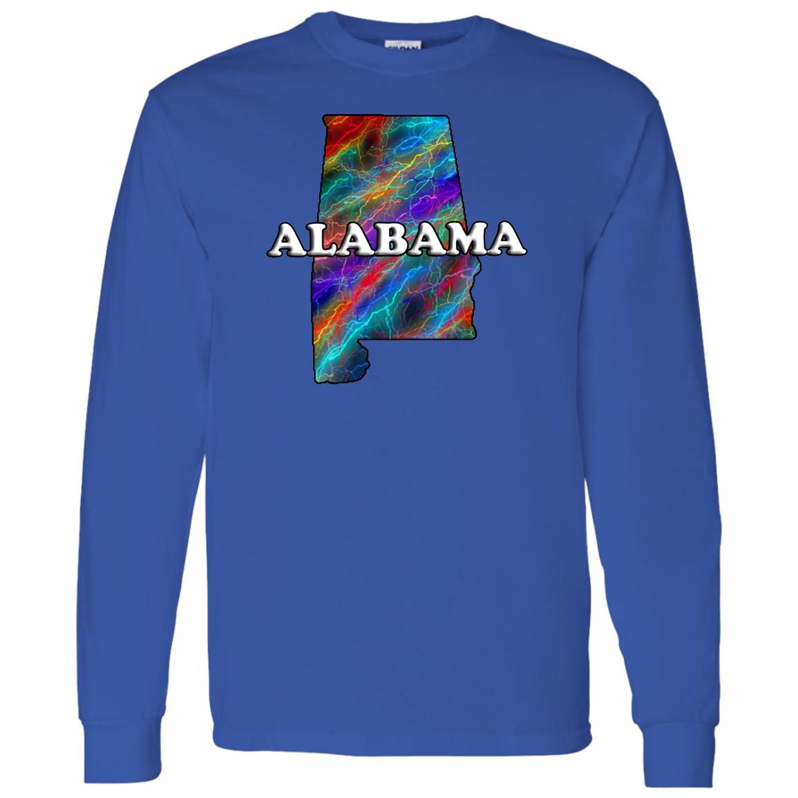 Alabama Long Sleeve State T-shirt