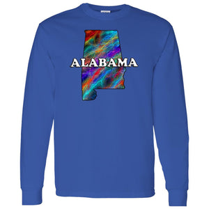 Alabama Long Sleeve State T-shirt