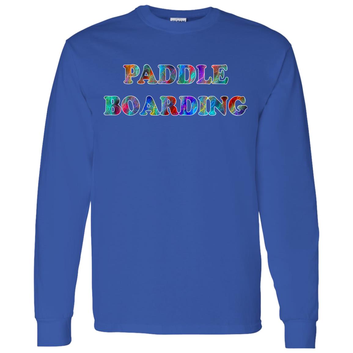 Paddle Boarding Long Sleeve Sport T_Shirt