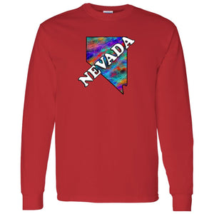 Nevada Long Sleeve State T-Shirt
