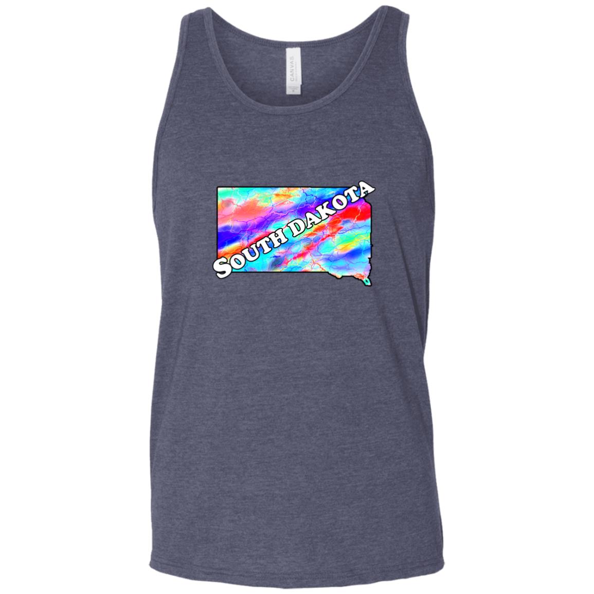 South Dakota Sleeveless Unisex Tee