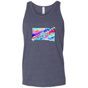 South Dakota Sleeveless Unisex Tee
