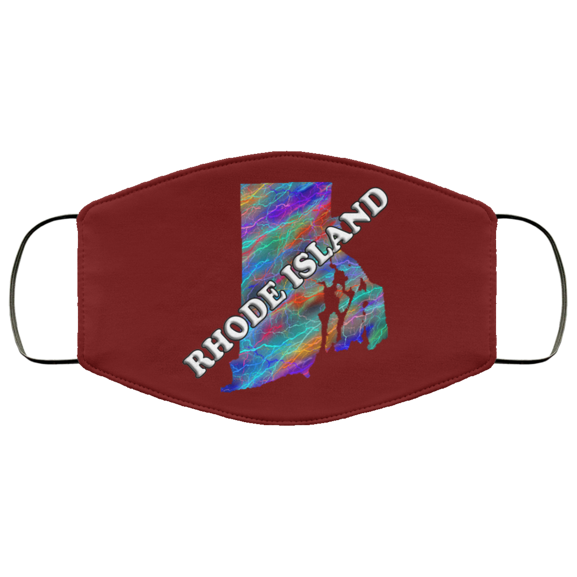 Rhode Island 2 Layer Protective Face Mask