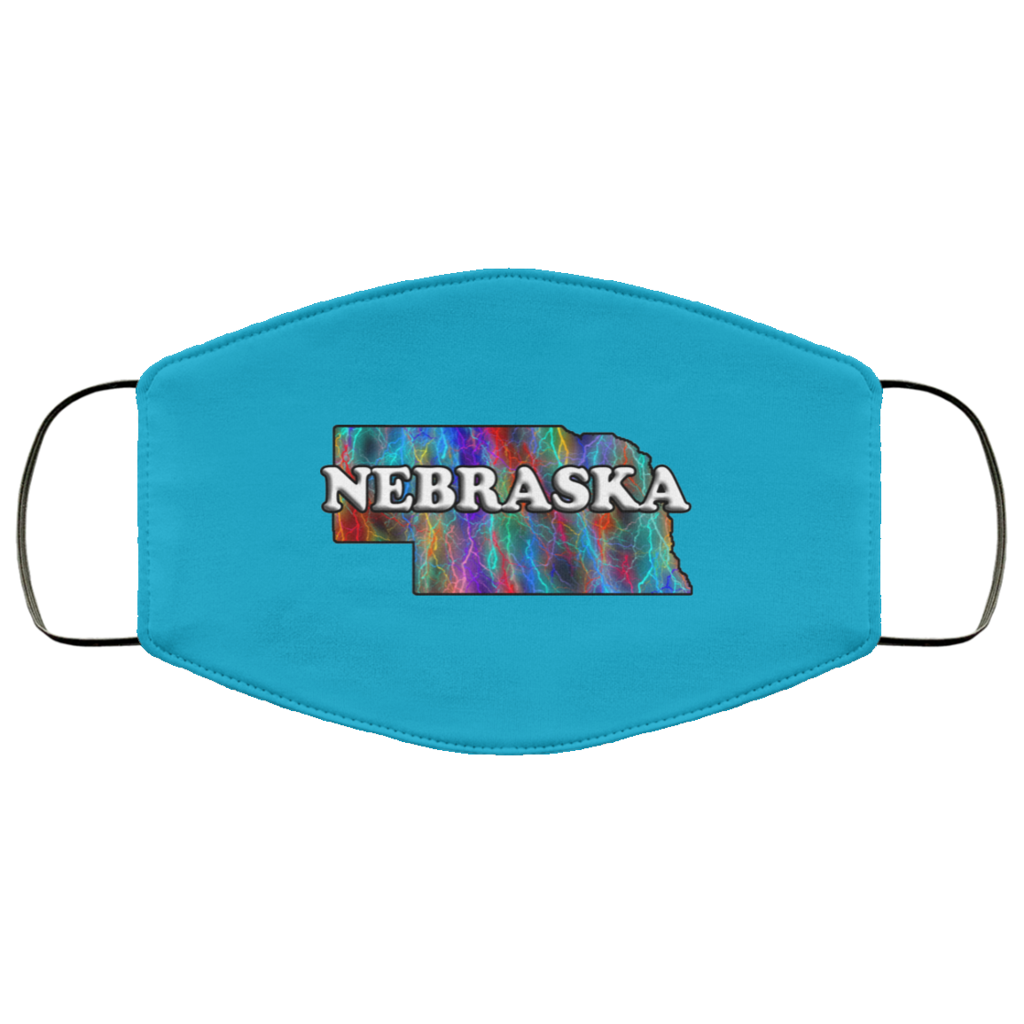 Nebraska  2 Layer Protective Face Mask
