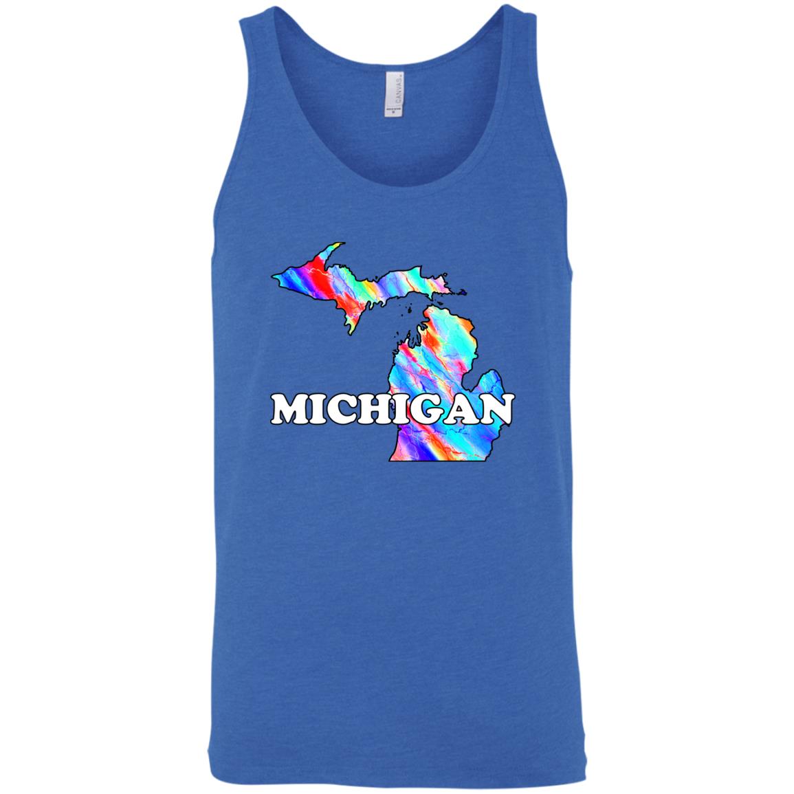 Michigan Sleeveless Unisex Tee