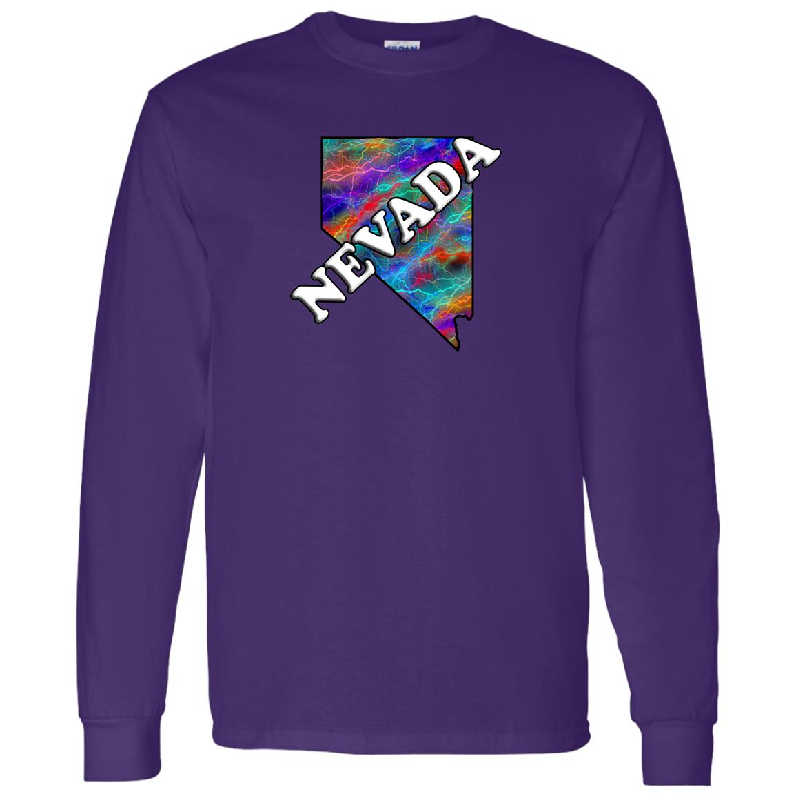 Nevada Long Sleeve State T-Shirt