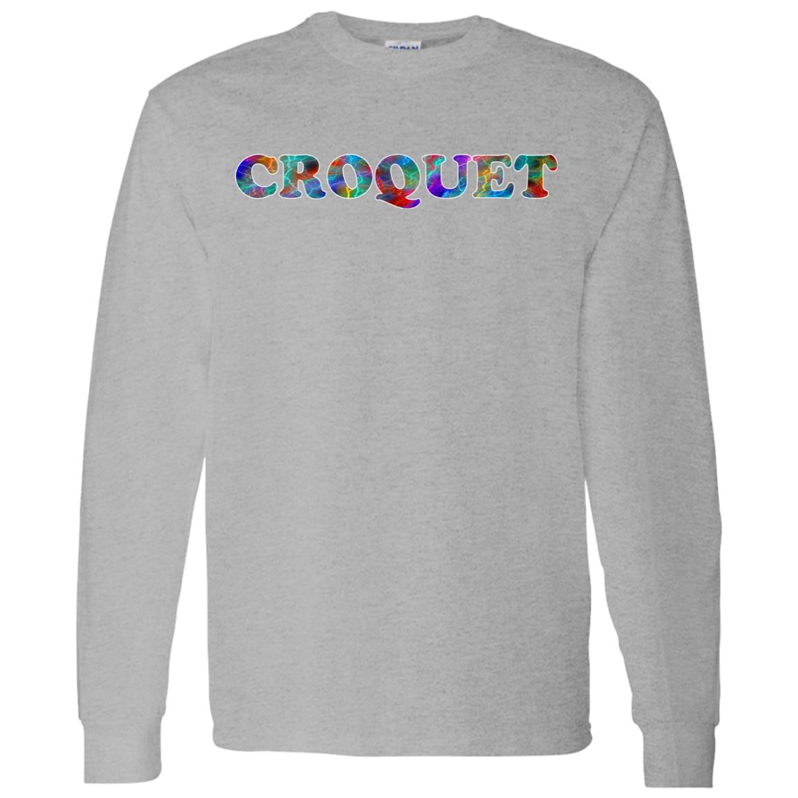 Croquet Long Sleeve Sport T-Shirt