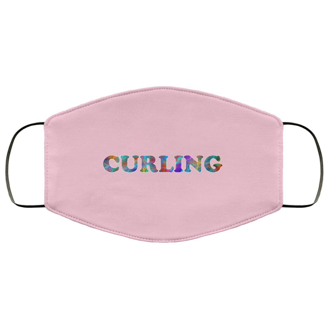 Curling 2 Layer Protective Mask