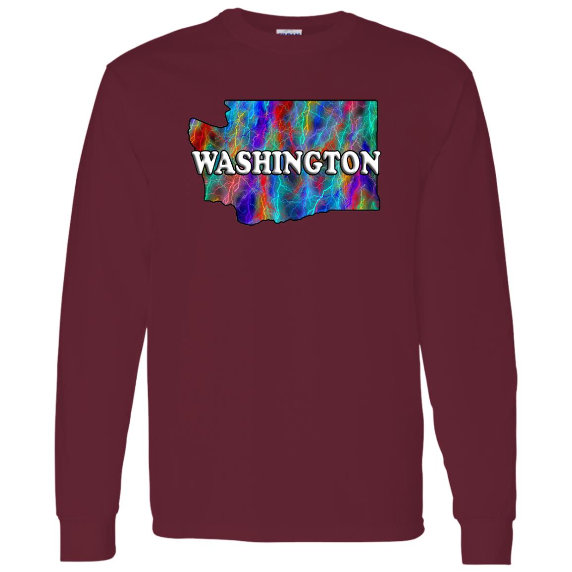 Washington Long Sleeve State T-Shirt