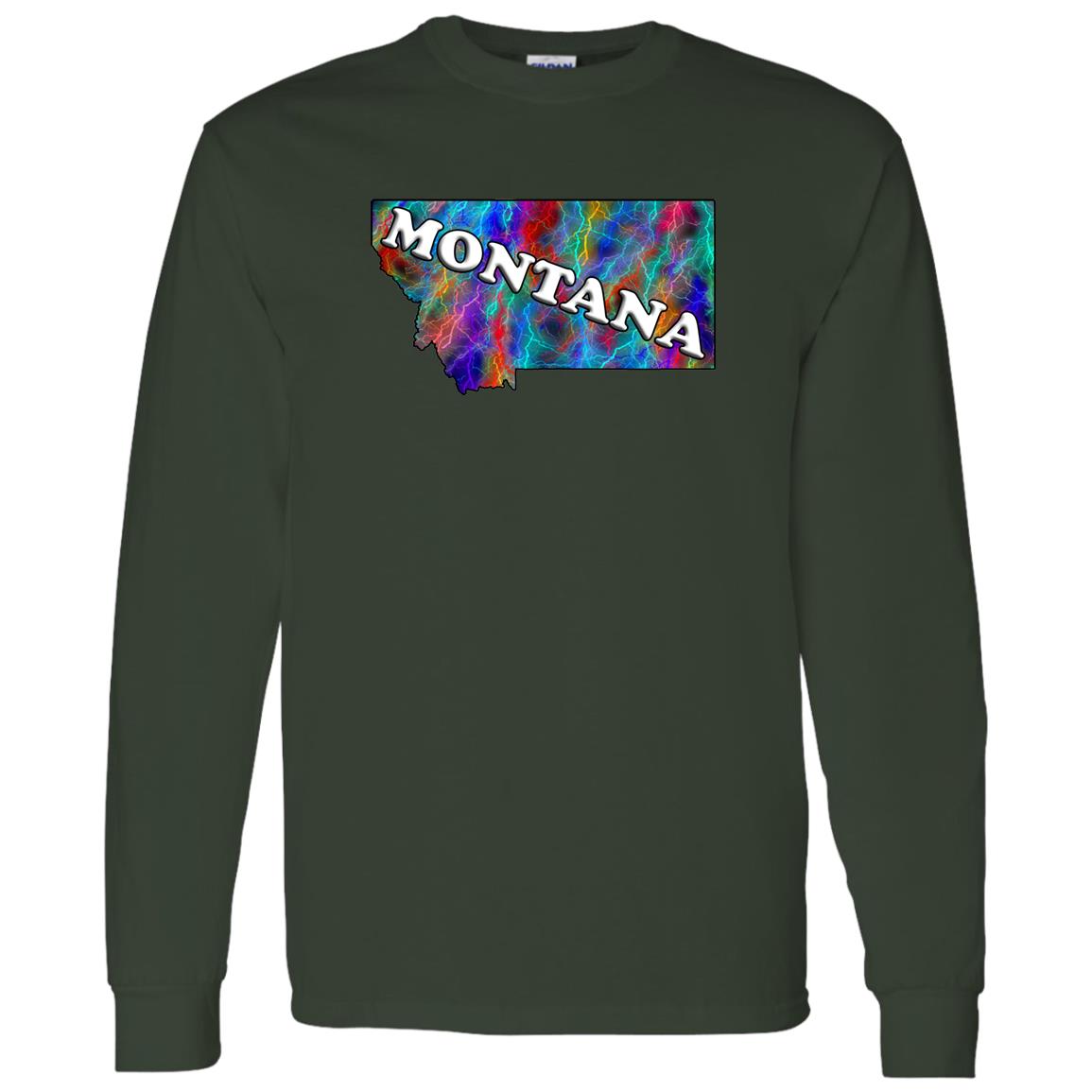 Montana Long Sleeve State T-Shirt