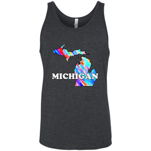 Michigan Sleeveless Unisex Tee