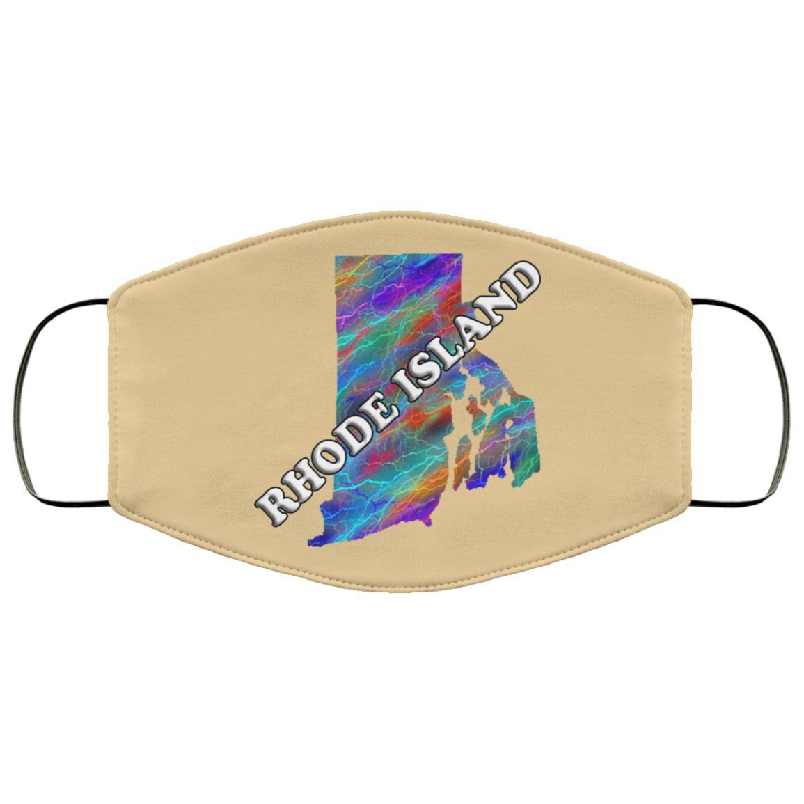 Rhode Island 2 Layer Protective Face Mask