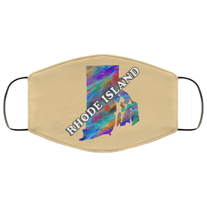 Rhode Island 2 Layer Protective Face Mask