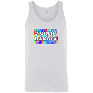 North Dakota Sleeveless Unisex Tee