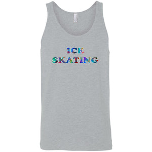 Ice Skating Sleeveless Unisex Tee