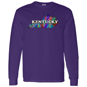 Kentucky Long Sleeve State T-Shirt