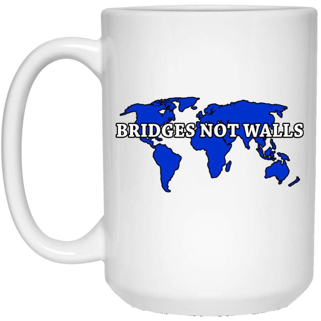 Bridges Not Walls Mug