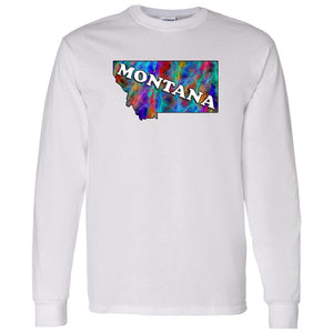 Montana Long Sleeve State T-Shirt