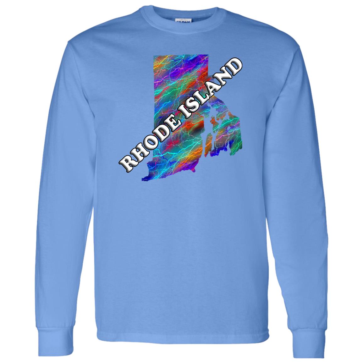 Rhode Island Long Sleeve State T-Shirt