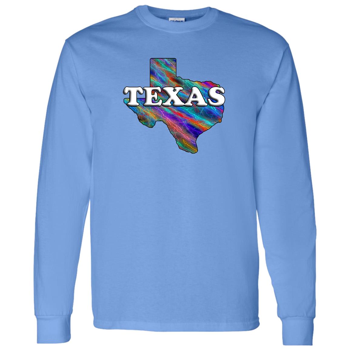 Texas Long Sleeve State T- Shirt